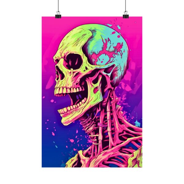 Disintegrating Skull - Premium Quality Vector Art - Poster Or PNG - Image 9