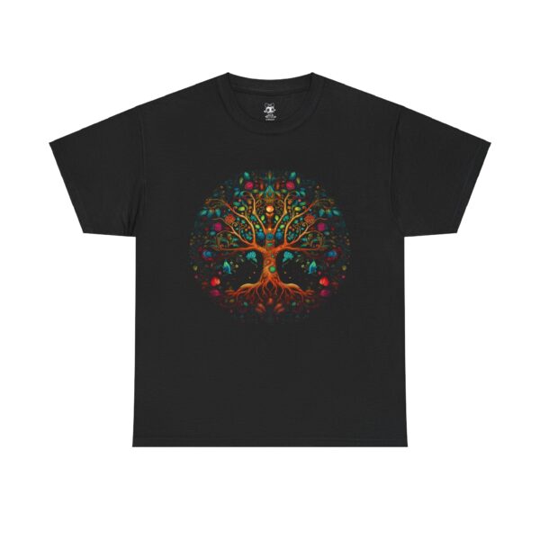 Psychedelic Tree Of Life Shirt - Hippie/Boho Style Fashion - Classic Fit - Casual Wear - Graphic 0 1 2