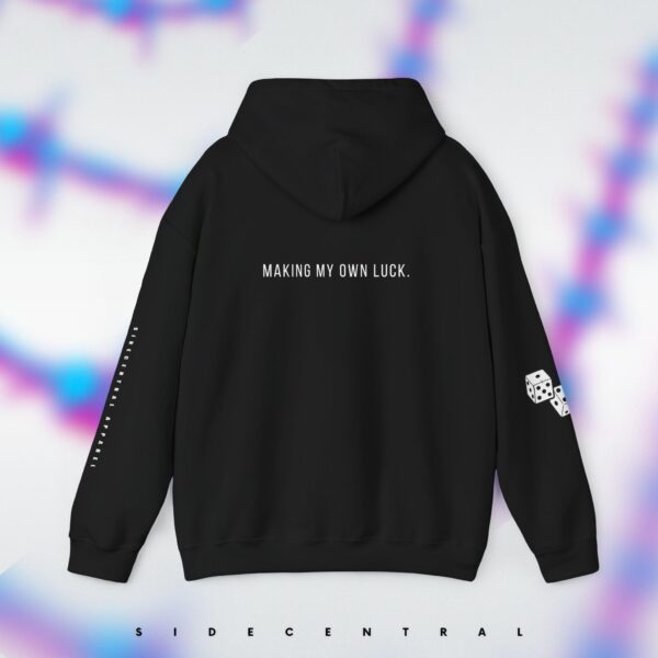 Making Luck Hoodie, Motivational Hoodie, Statement Hoodie, Strong Women Shirt, Workout Shirt, Gift For Him, Inspirational Sweatshirt - Image 2