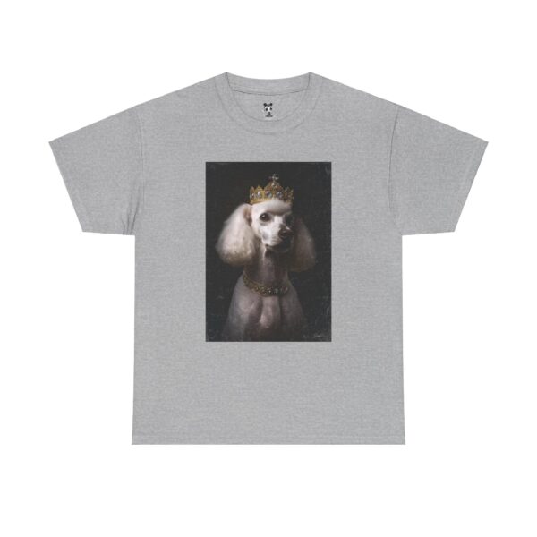 Poodle Dog With crown Tshirt Renaissance Dog Portrait from Photo, Royal Pet King Portrait Painting Art, Portrait Art Design - Image 13