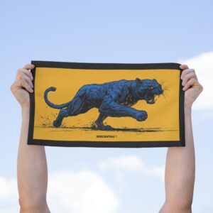Bold Panther Rally Towel - Sports Fan Must-Have