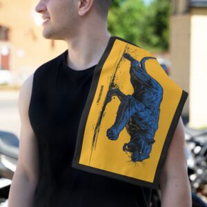 Bold Panther Rally Towel - Sports Fan Must-Have